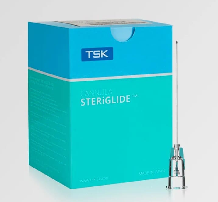 TSK Steriglide Cannulas 22G x 70mm