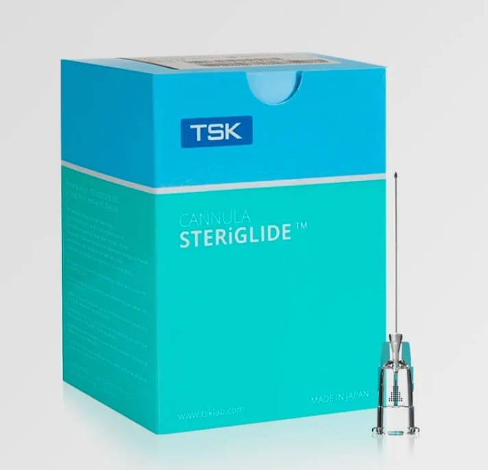 TSK Steriglide Cannulas 27G x 50mm